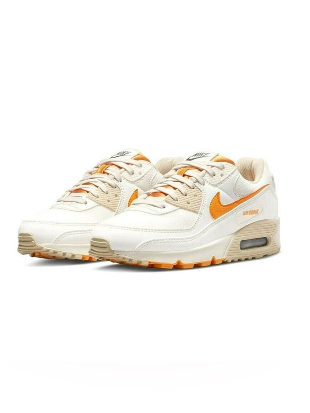 NWOT Nike Air Max 90 SE Sneakers Phantom Light Curry Size 6.5 Retro Vintage